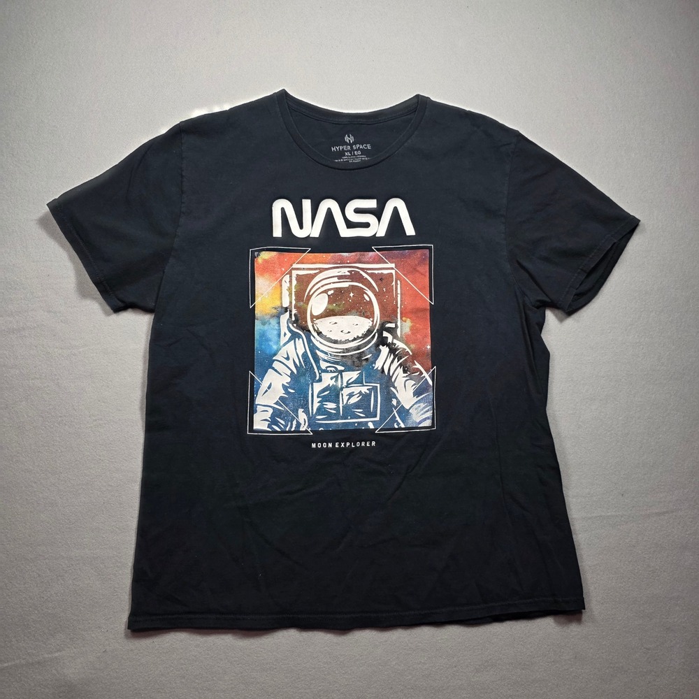 Hyper Space NASA Moon Explorer Tee - Men's Size XL